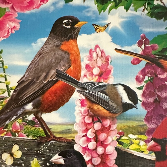 NWT MasterPieces Audubon Spring Gathering Birds Jigsaw Puzzle - Picture 4 of 14